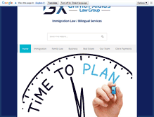 Tablet Screenshot of indyimmigrationlaw.com